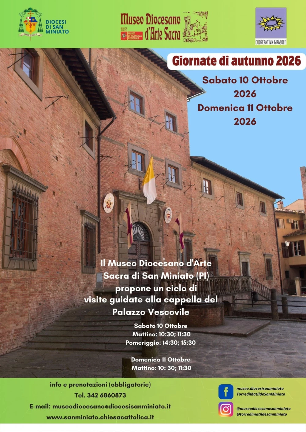 Locandina evento museo diocesano 10 ottobre
