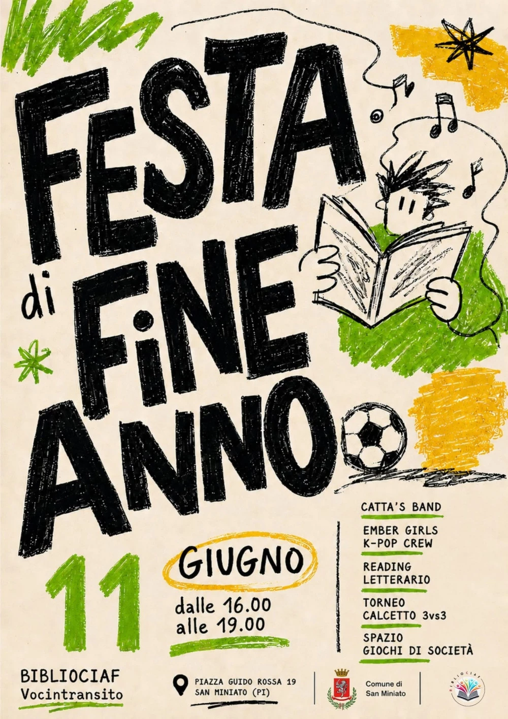 Festa di Fine Anno in biblioteca 2026