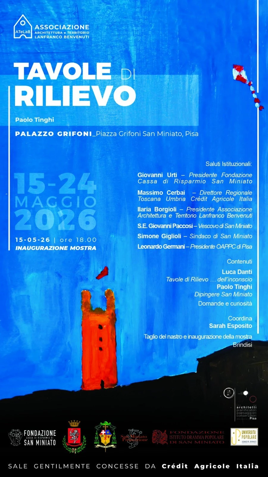 Locandina Tavole di Rilievo Mostra D'Arte