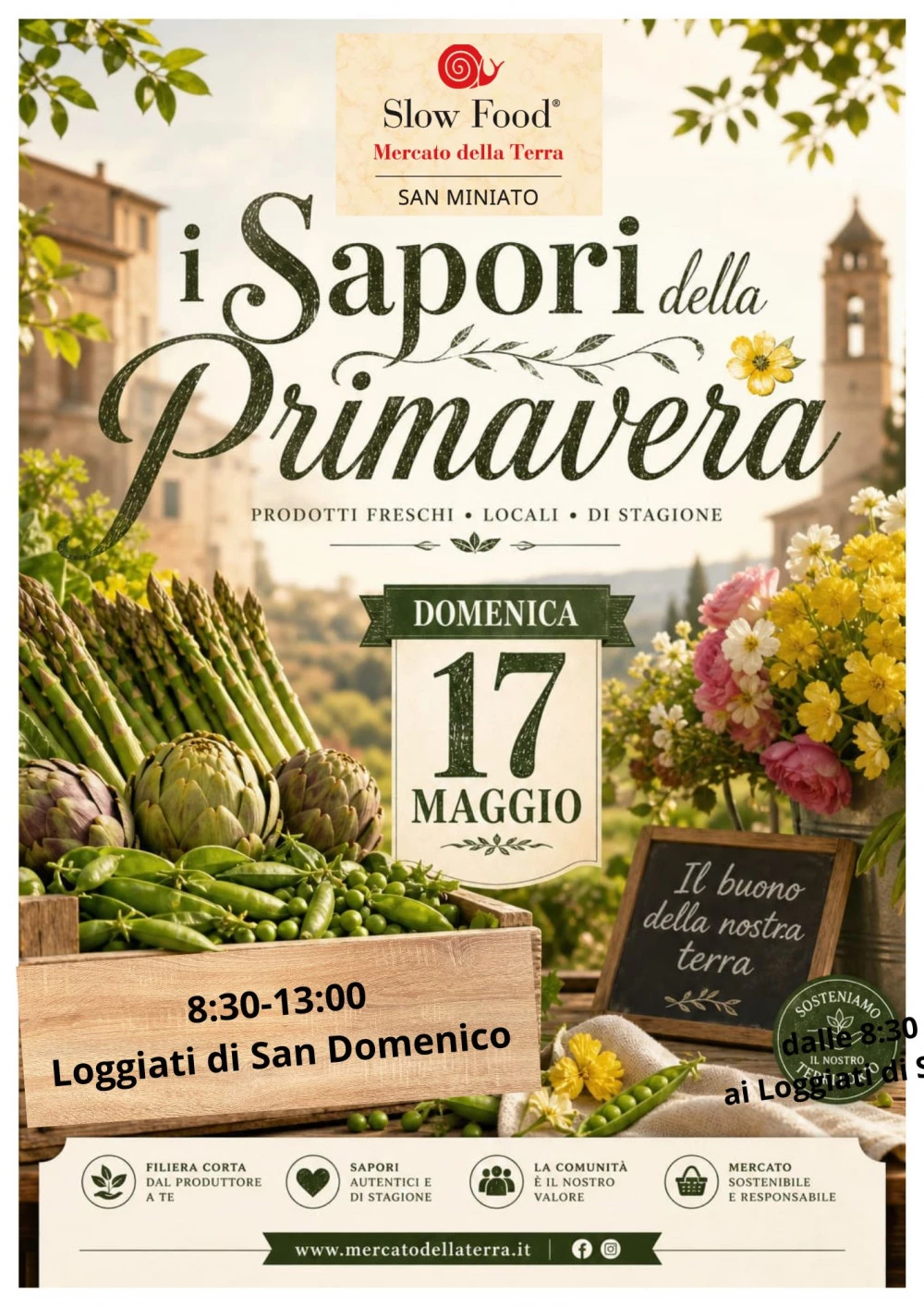 Locandina mercatale 17 maggio 2026
