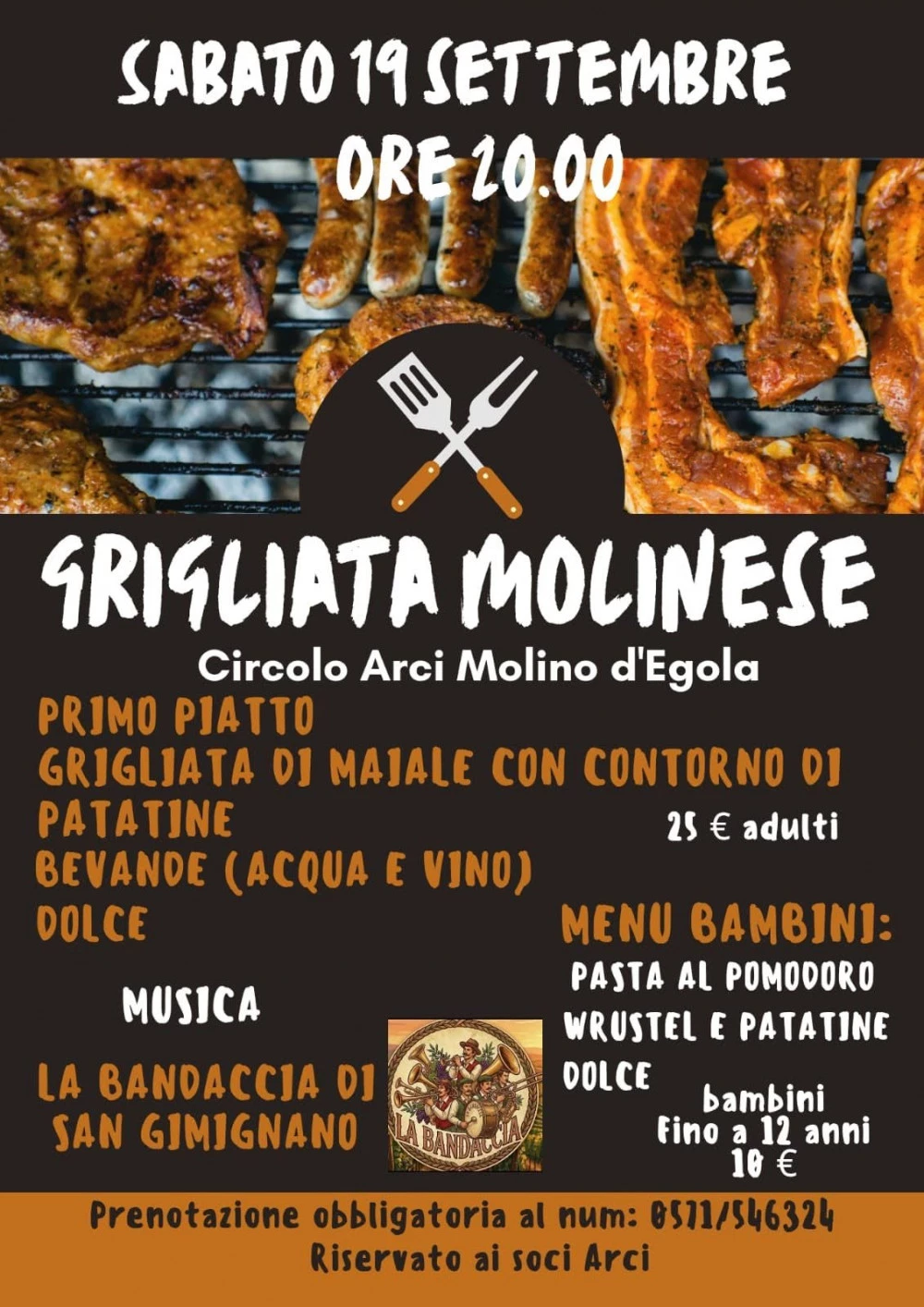 Locandina Grigliata Molinese