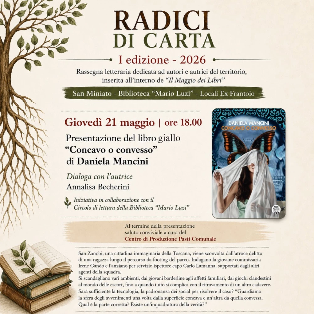 Locandina Radici di Carta del 21 maggio 2026