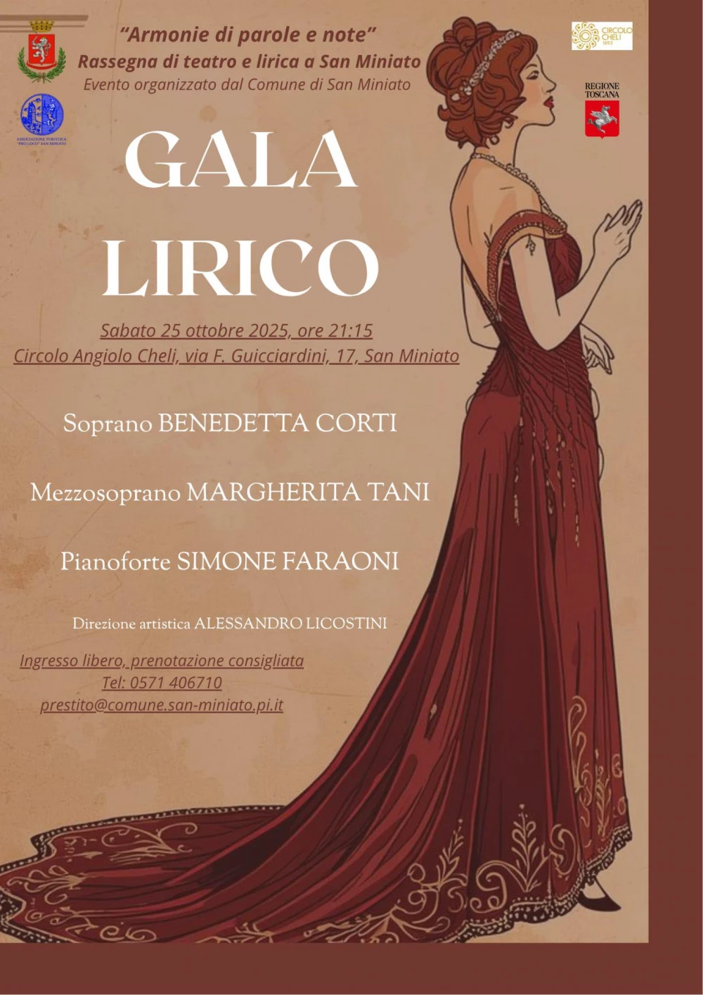 Locandina dell'evento Gala Lirico