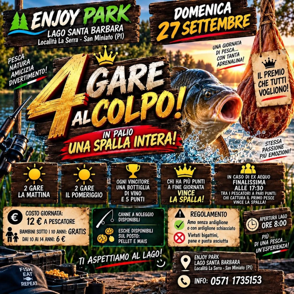 4 gare in un colpo all'enjoy park!
