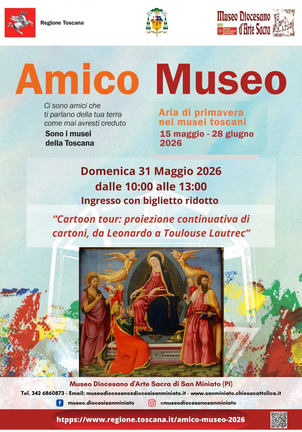 Locandina Amico Museo San Miniato