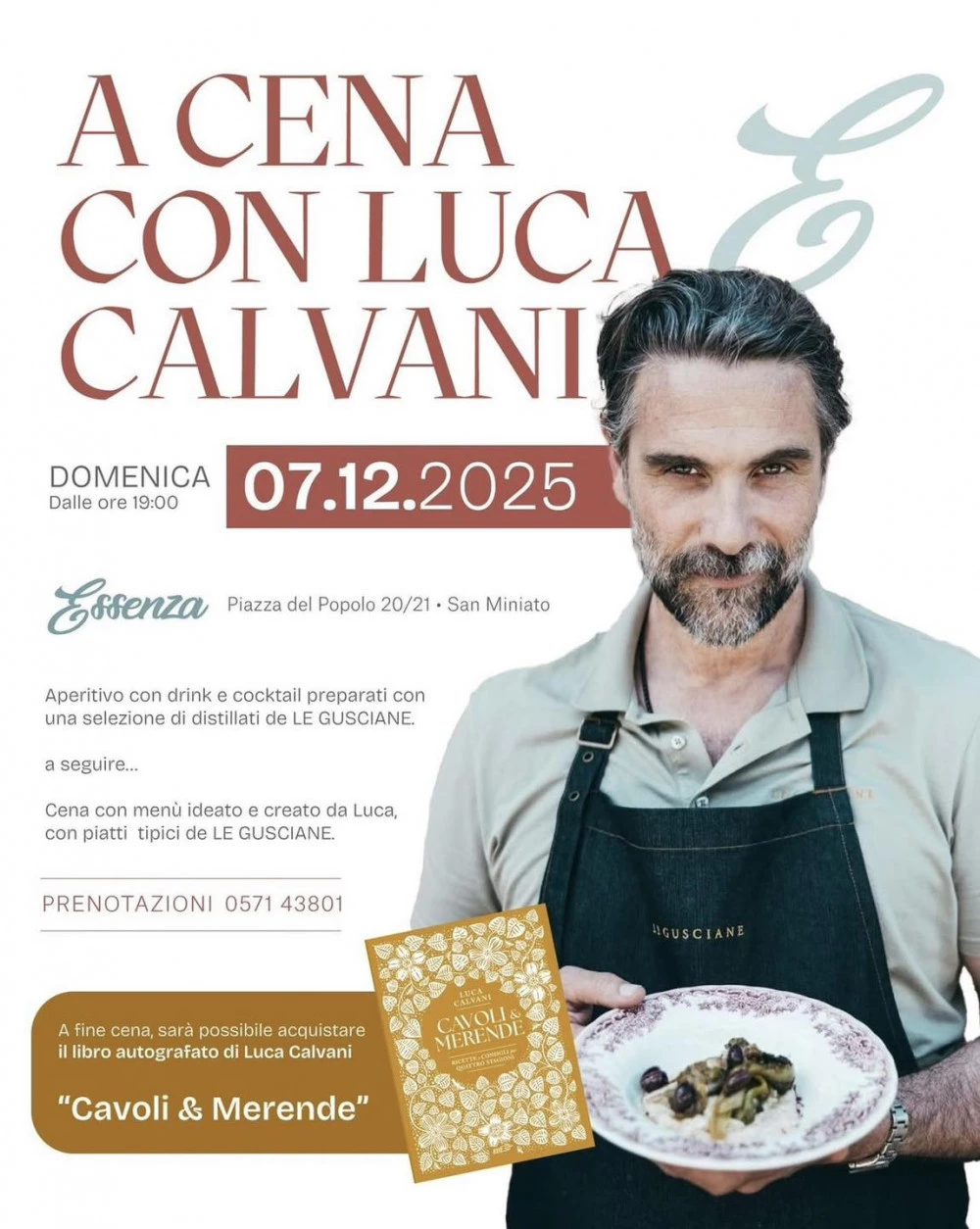 Volantino cena da essenza san miniato