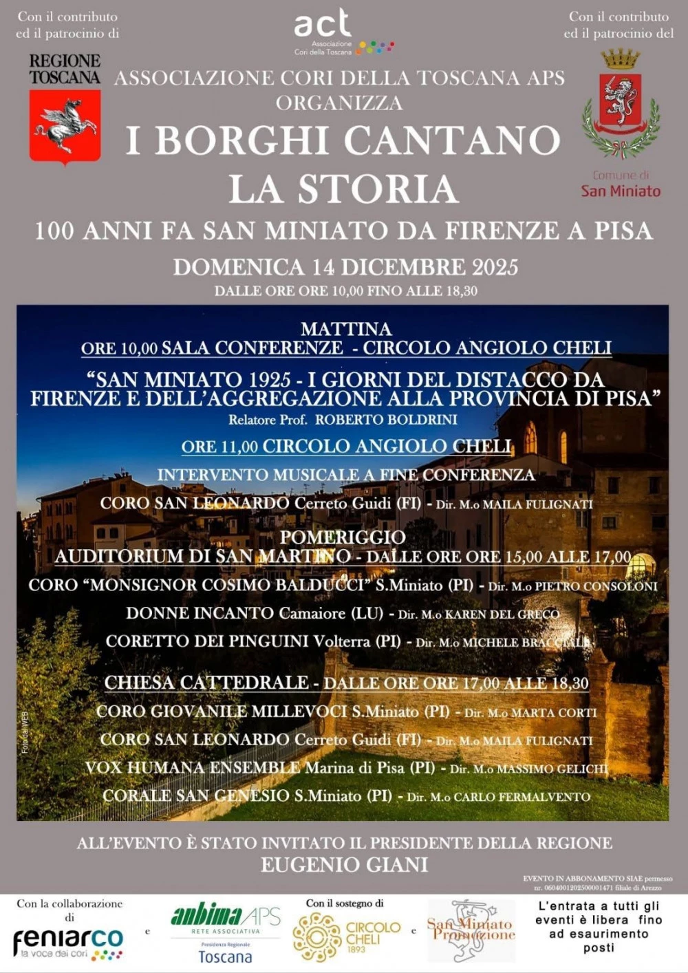 Locandina de I Borghi Cantano La Storia