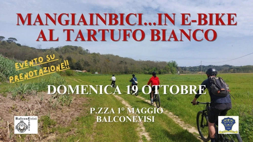 Locandina dell'evento Mangiainbici