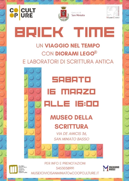 locandina evento brick time