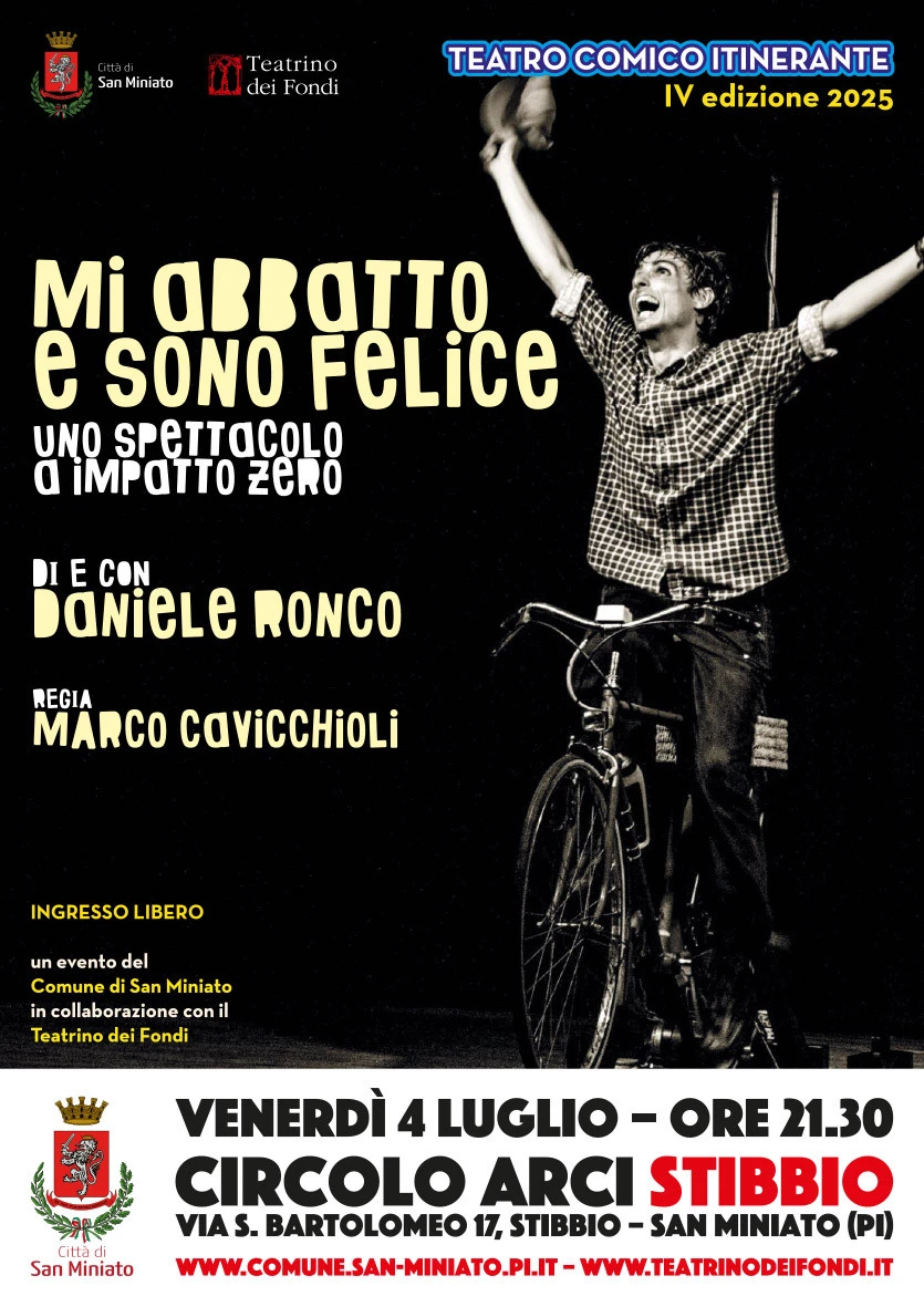 Evento teatro Circolo arci Stibbio di San Miniato